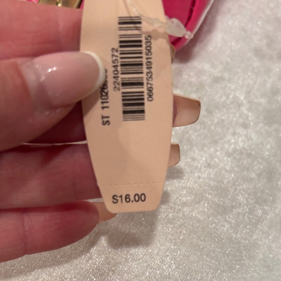 Victoria's Secret Hot Pink 'Make Me An Angel' Cosmetic Bag - Picture 4 of 4